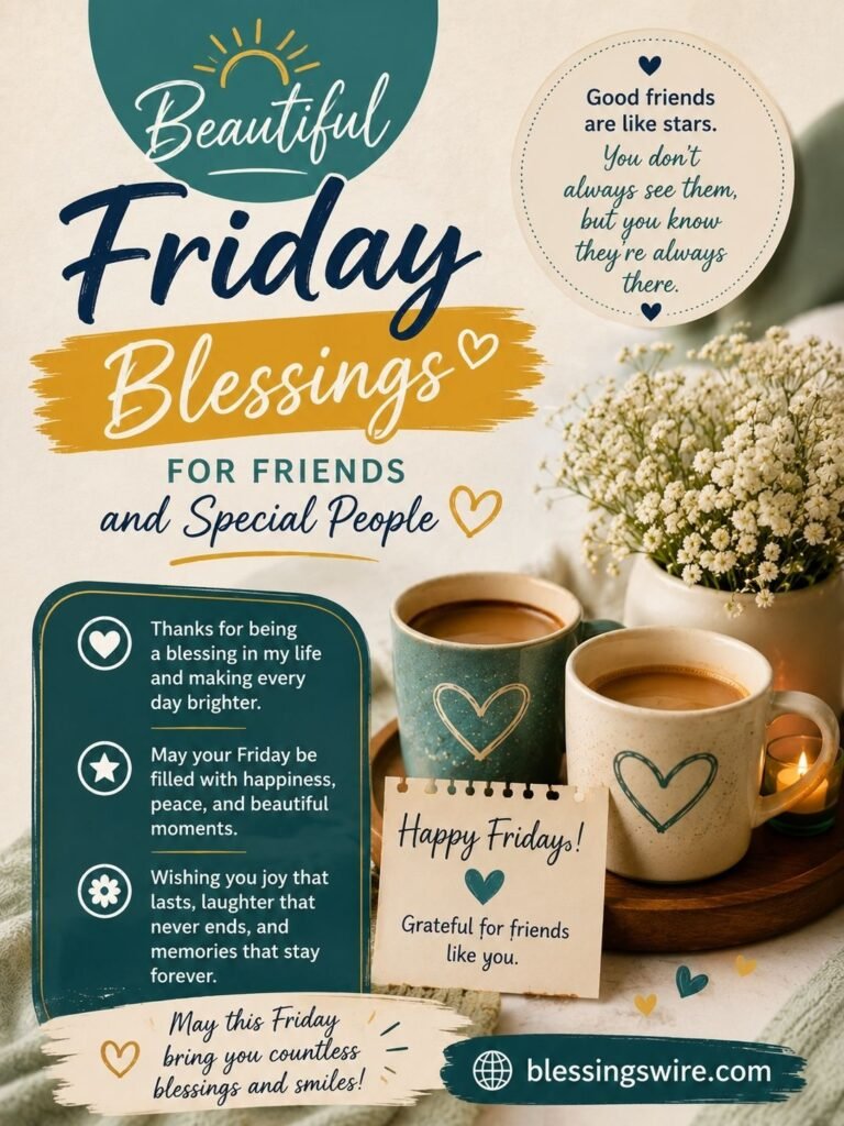 Beautiful Friday Blessings