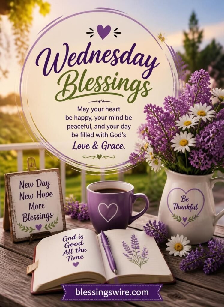 Beautiful Wednesday Blessings Images to Share