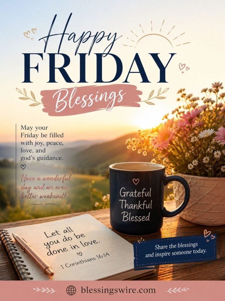 Happy Friday Blessings Images and Quotes