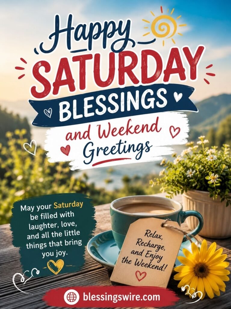 Happy Saturday Blessings Images