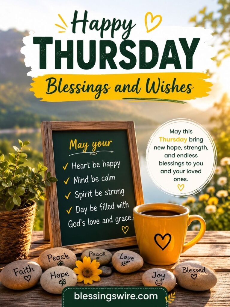 Happy Thursday Blessings and Wishes