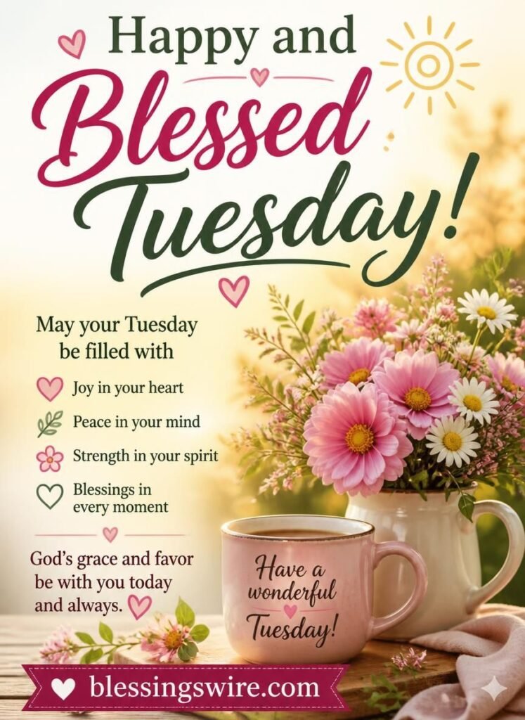 Blessed Tuesday Wishes