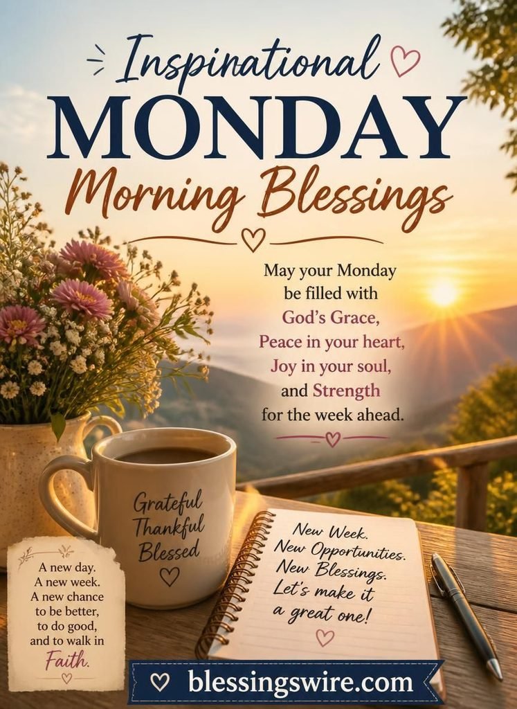 Monday Morning Blessings