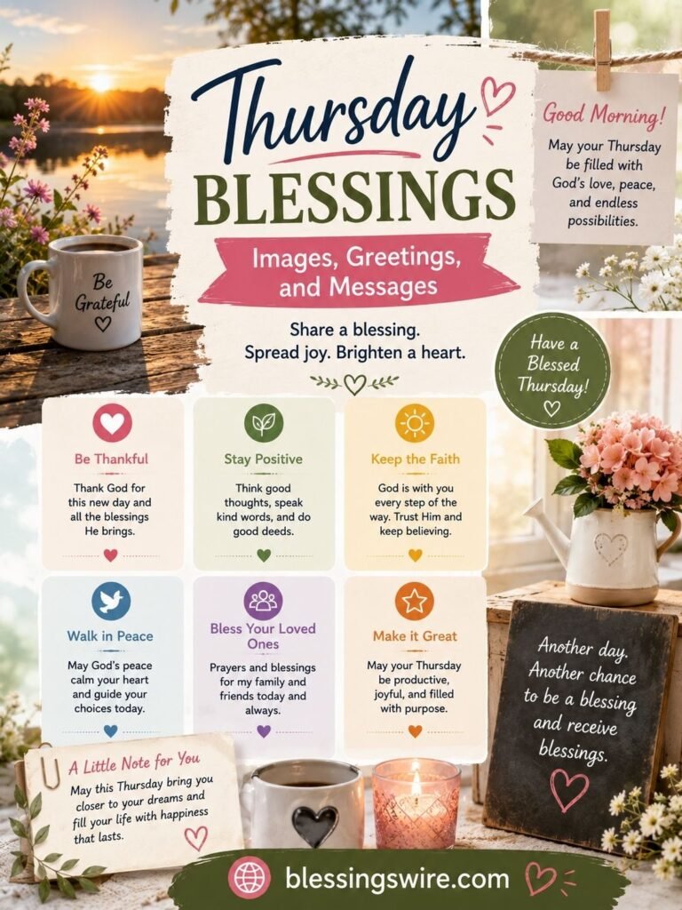 Thursday Blessings Images, Greetings, and Messages