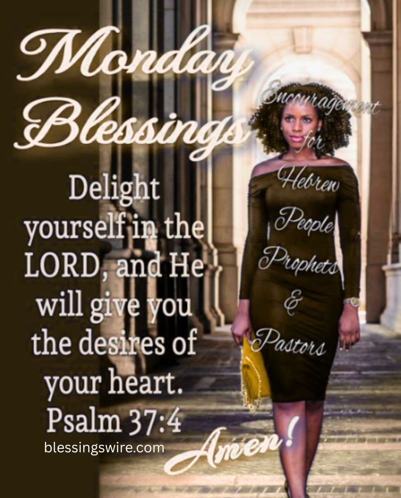African American Monday Blessings Images