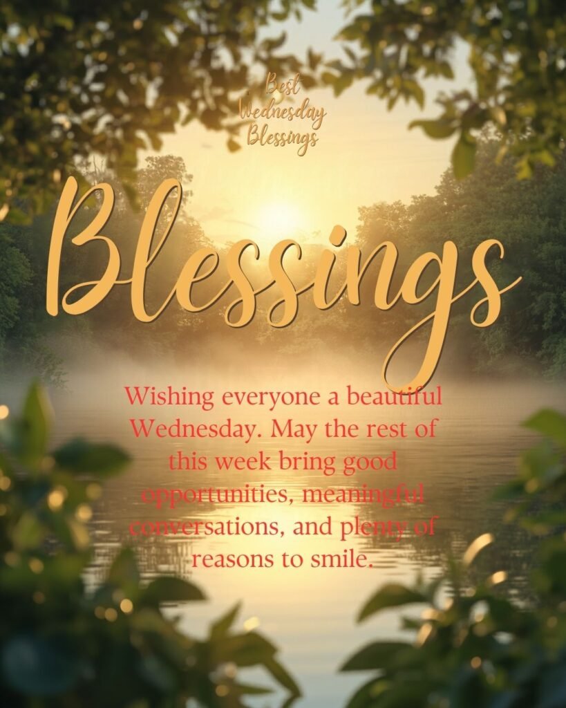 Best Wednesday Blessings Images for Facebook and Instagram
