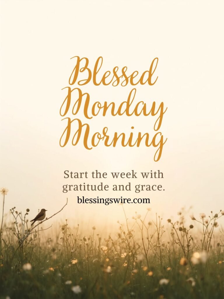 Blessed Monday Morning Quotes
