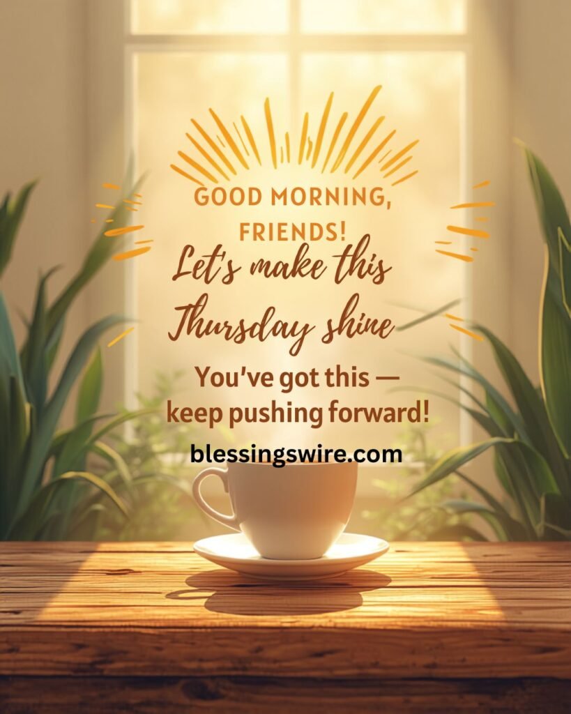 Encouraging Thursday Morning