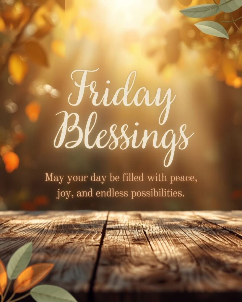 Friday Blessings Images to Share