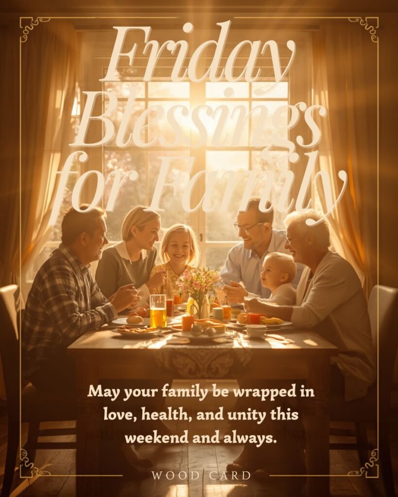 Friday Blessings for Family