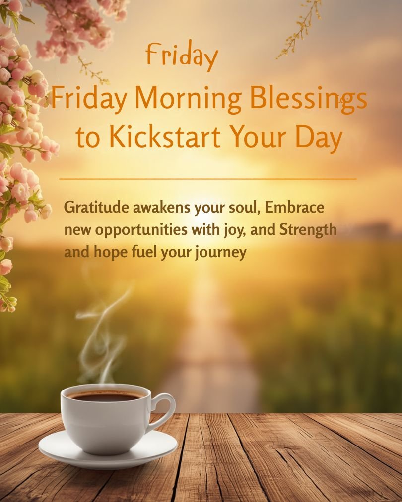 Friday Morning Blessings
