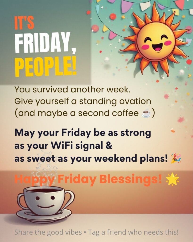 Funny Friday Blessings