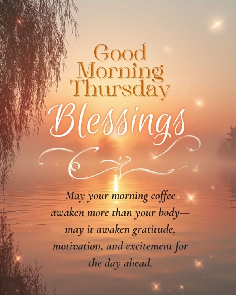 Good Morning Thursday Blessings Images