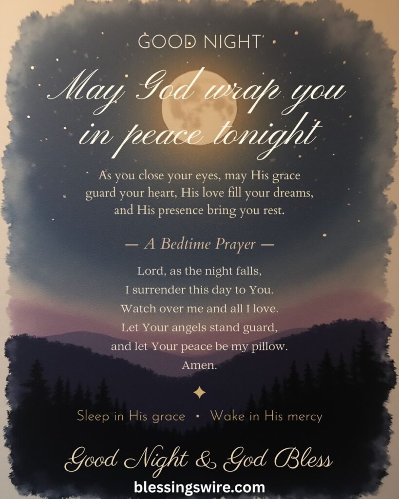 Good Night Blessings