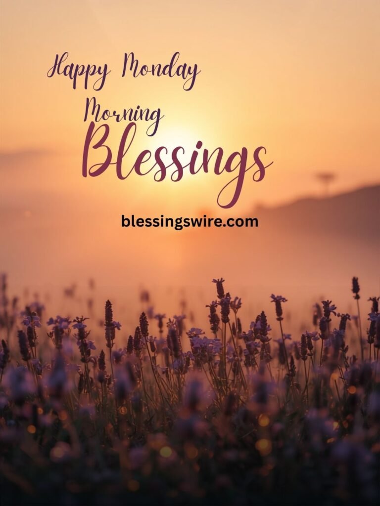 Happy Monday Morning Blessings