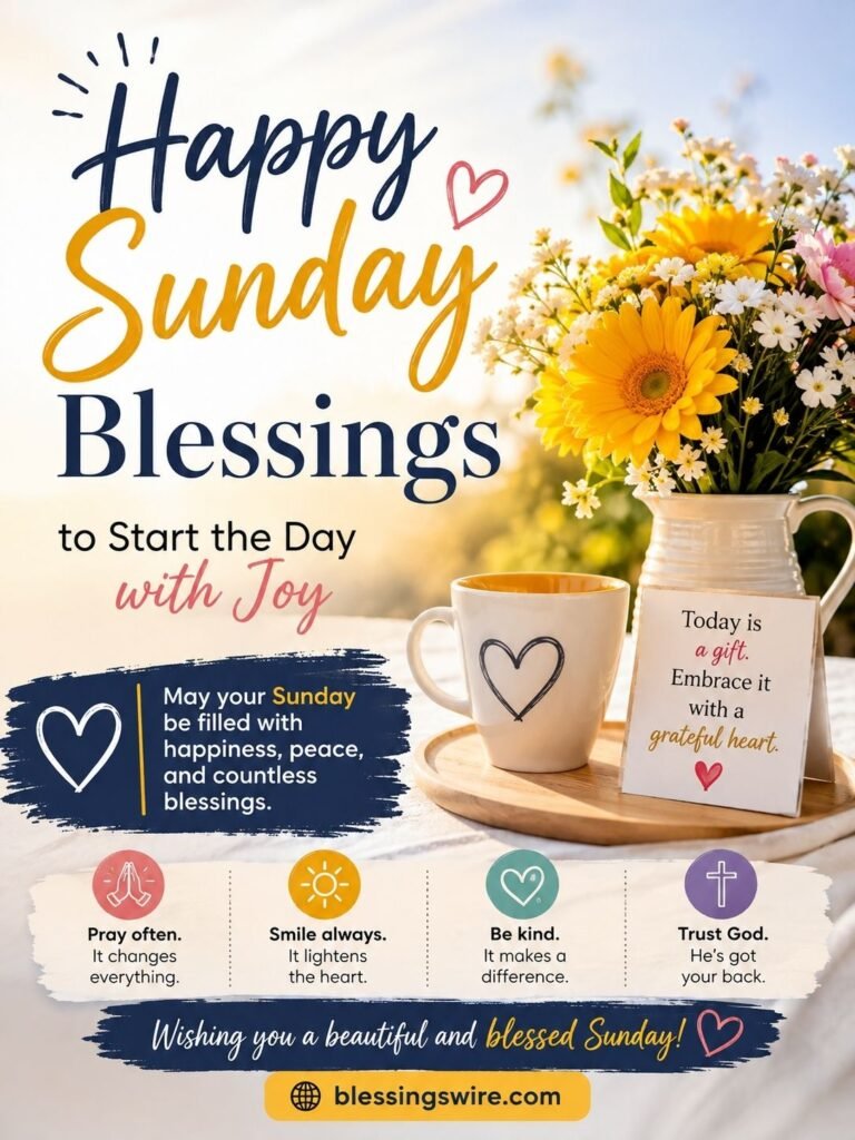 Happy Sunday Blessings