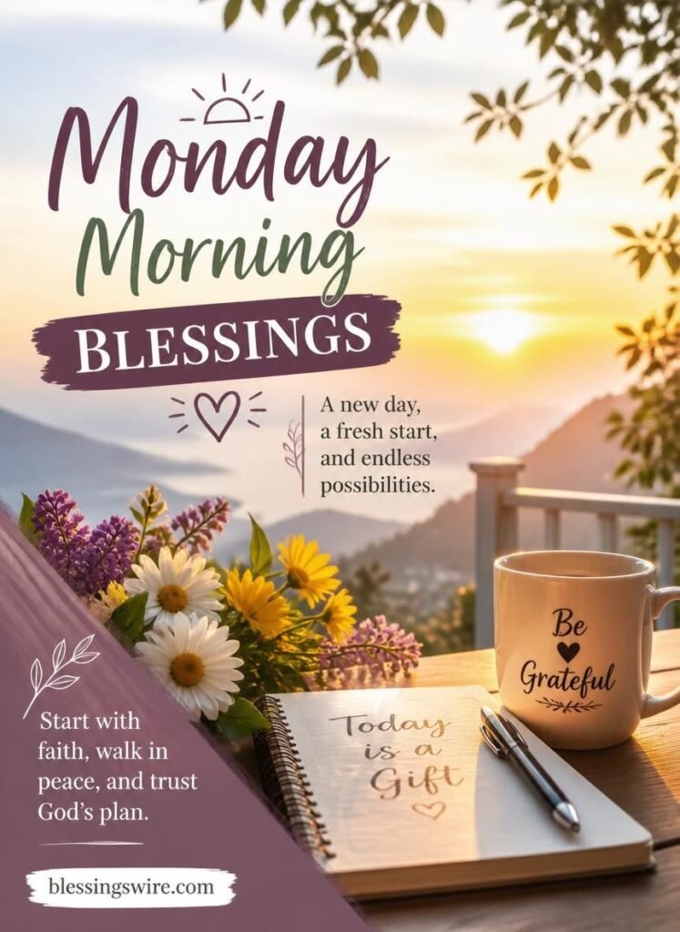 Monday Morning Blessings Images