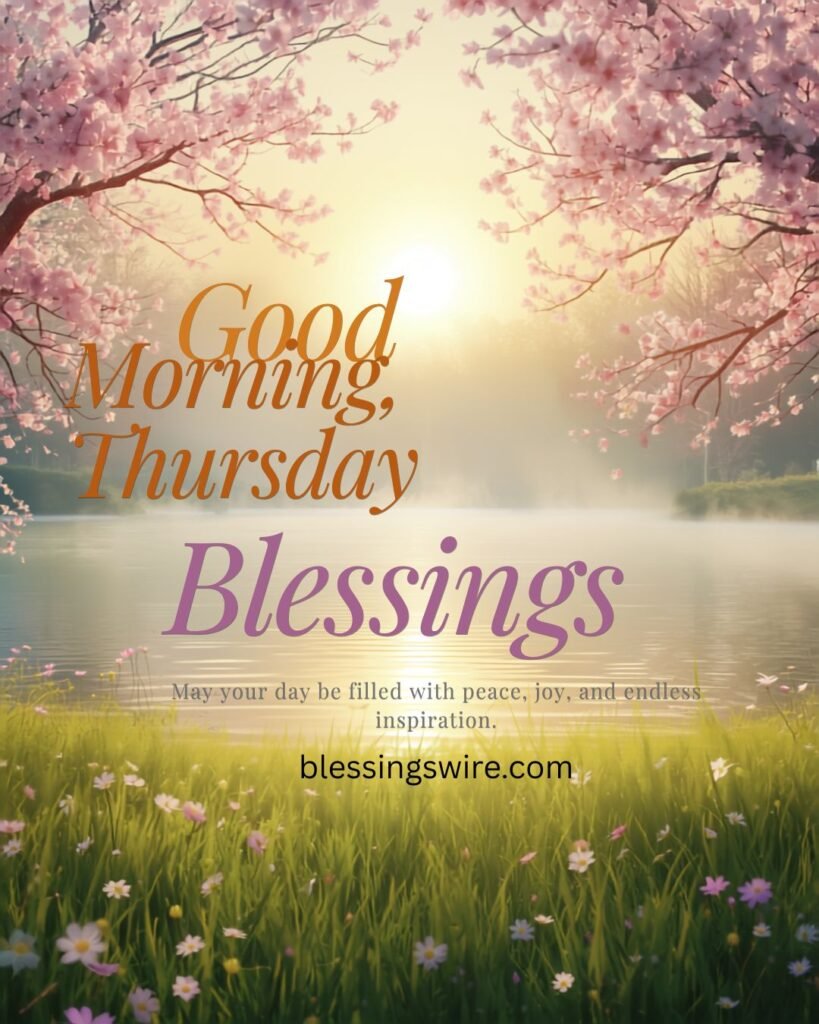 Morning Thursday Blessings Images GIF