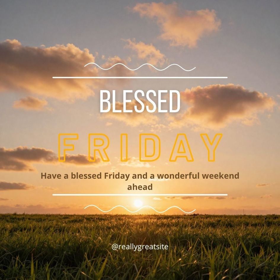 Short Friday Blessings