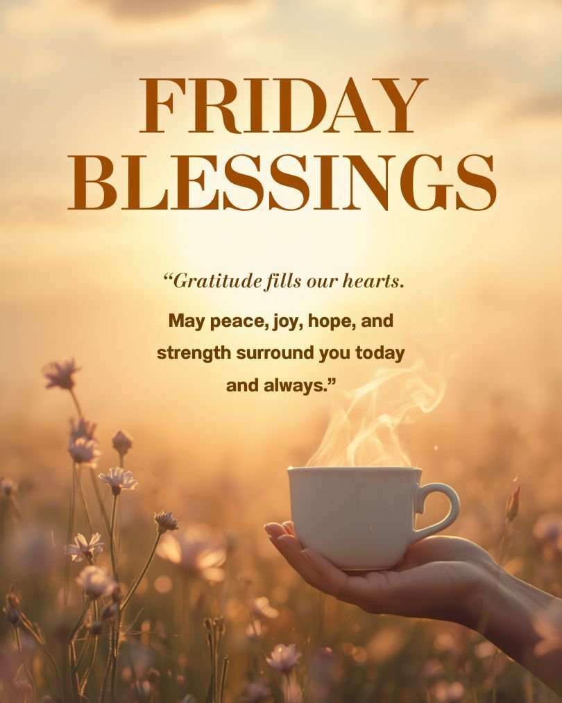 Short & Simple Friday Blessings