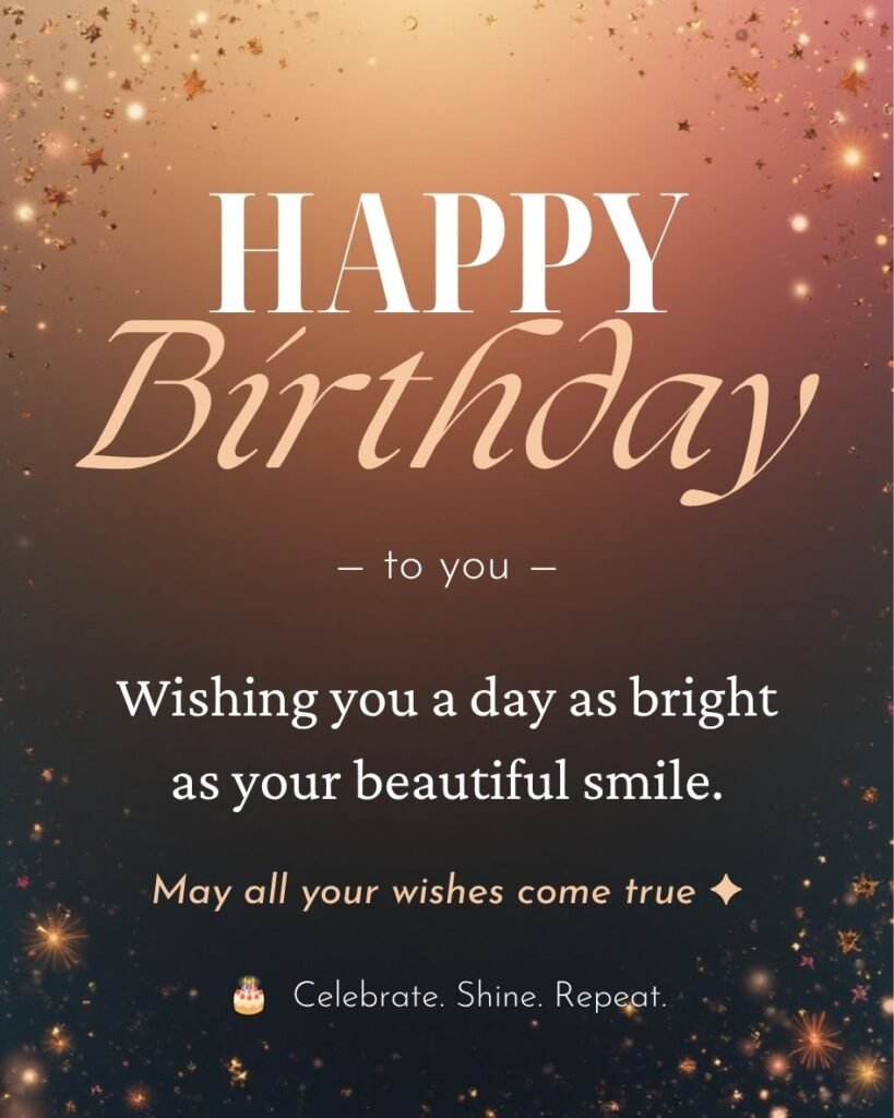 Short and Simple Birthday Greetings to Send Instantly