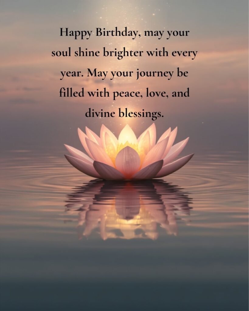 Spiritual Happy Birthday Blessings