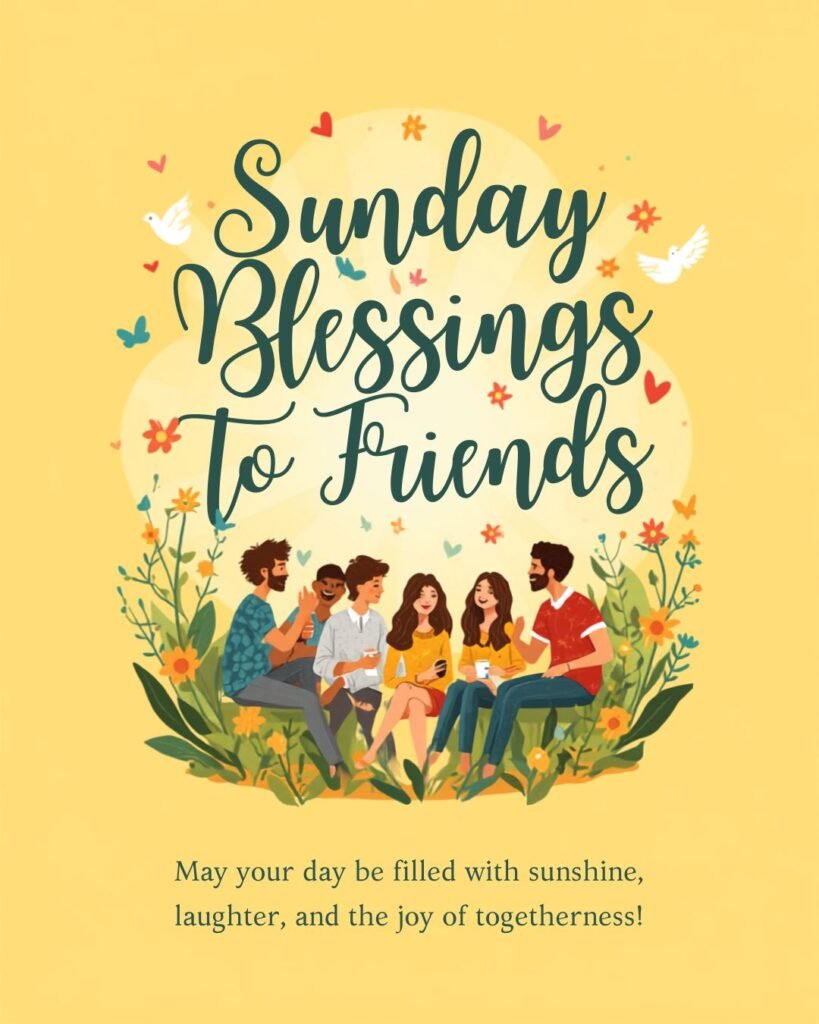 Sunday Blessings for Friends