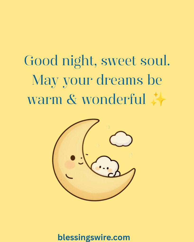 Sweet Good Night Wishes and Heartfelt Messages