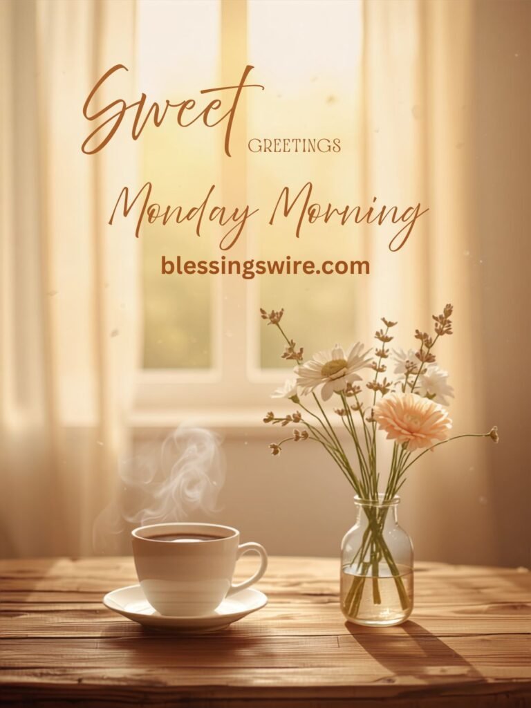 Sweet Monday Morning Greetings