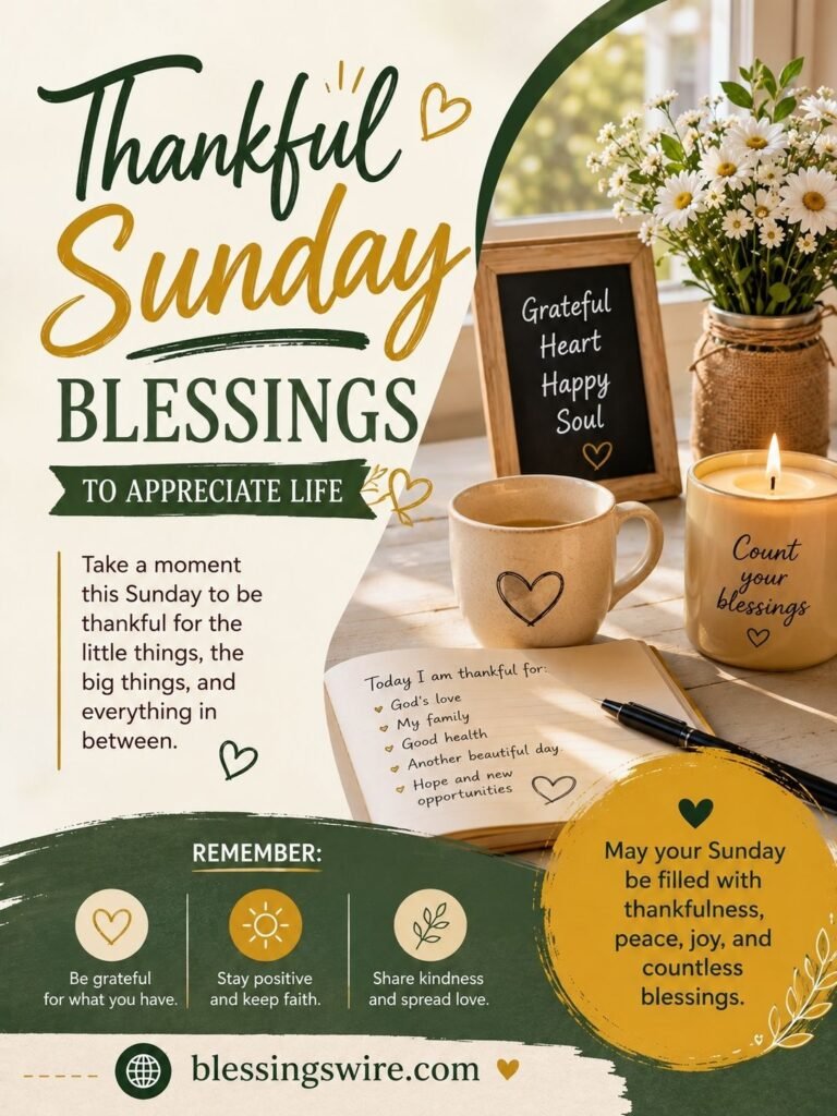 Thankful Sunday Blessings