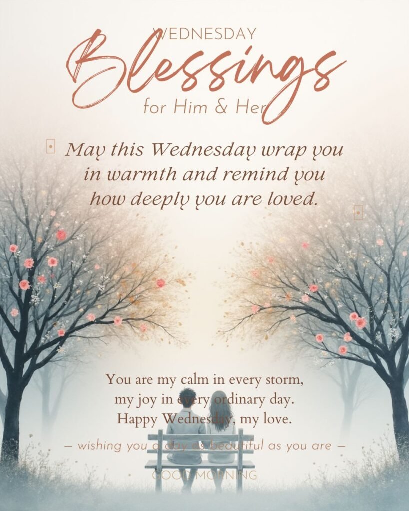 Wednesday Blessings Images for Him and Her
