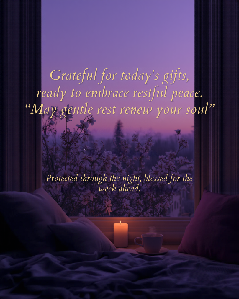 Monday Evening Blessings
