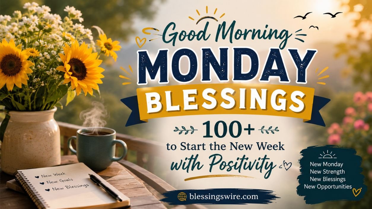 Morning Monday Blessings