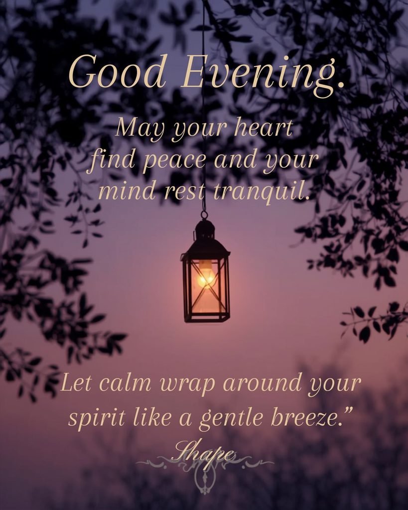 Good Evening Blessings Quotes